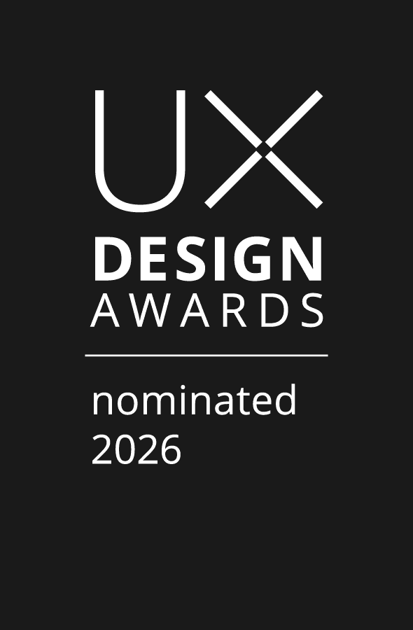 UX Design Awards nominated 2026
